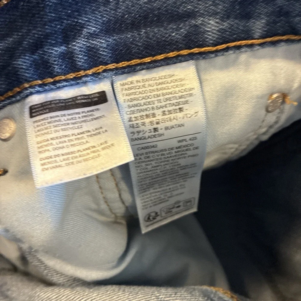 Levi's Men's Jeans 505 31 X 32** Med Blue Straight Dad Jeans Normcore Blokecore